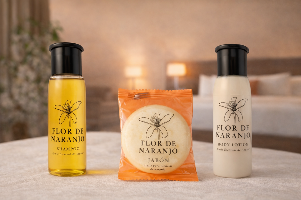 Kit de Amenidades Esenciales 150 Piezas para Airbnb y Rentas Vacacionales