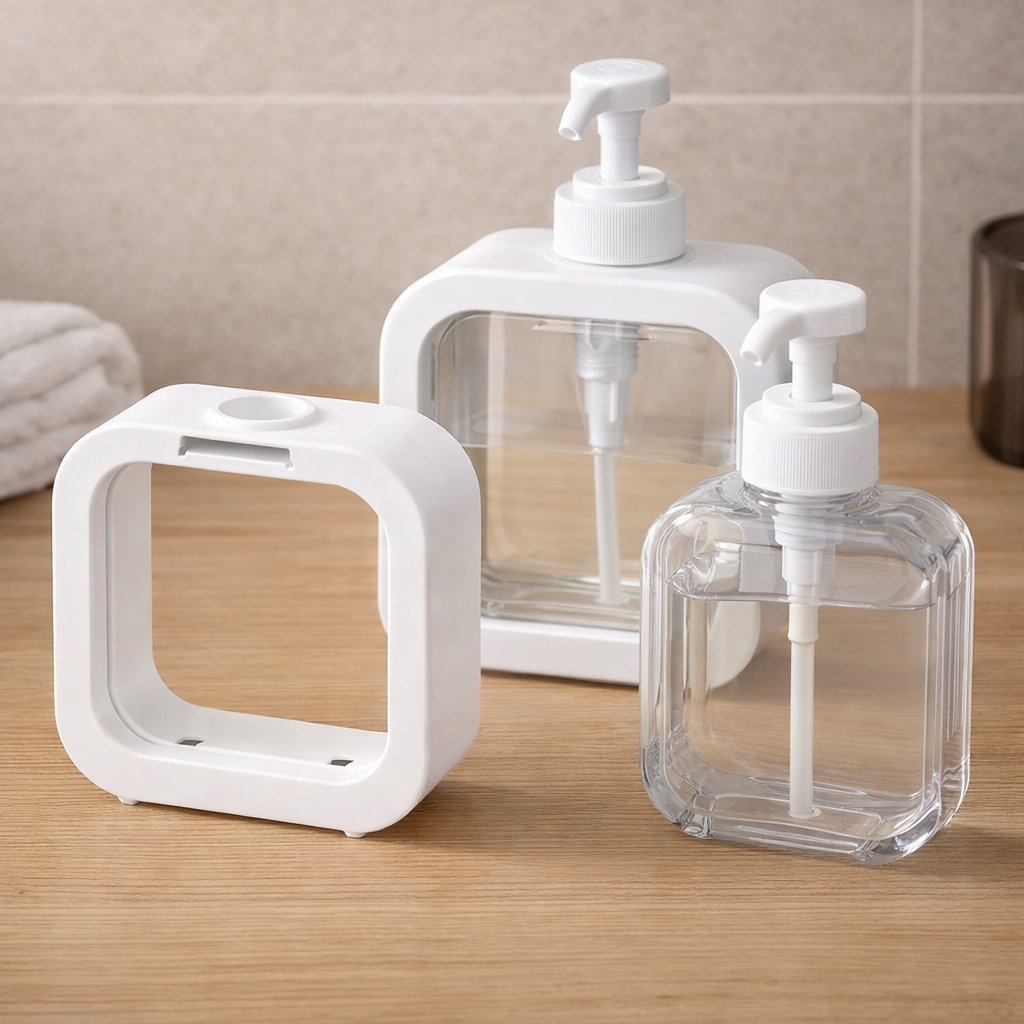 Dispensador de Jabón Moderno Rellenable para Baño y Cocina